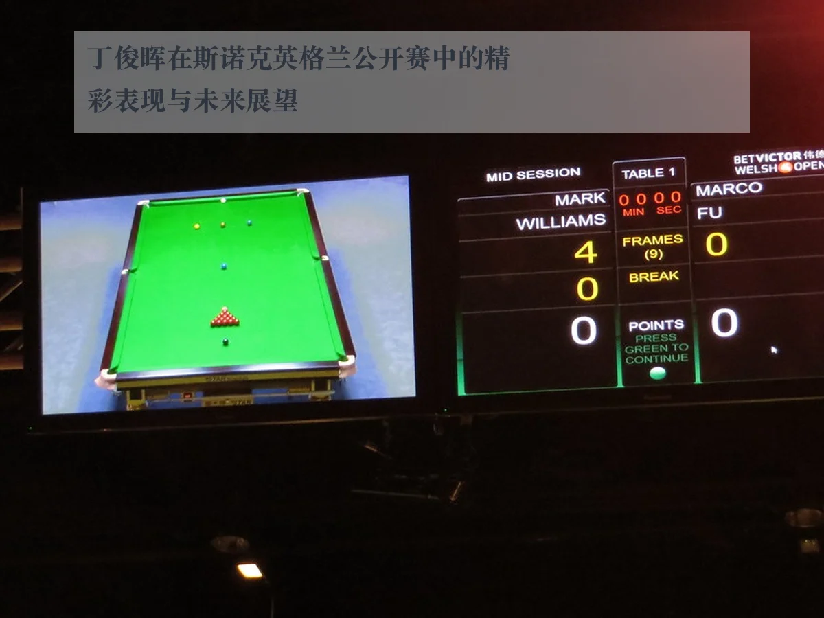 丁俊晖在斯诺克英格兰公开赛中的精彩表现与未来展望